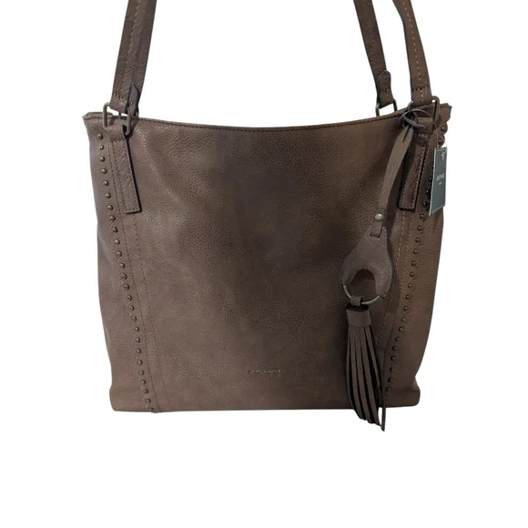 Darcy Marks London Tote Bag Purse Brown Handbag - Picture 3 of 13